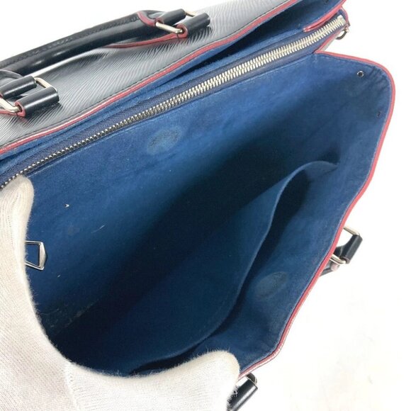 LOUIS VUITTON M55610 Epi Sufuro NV MM Tote Bag Hand Bag Epi Leather Noir Black - Picture 4 of 16